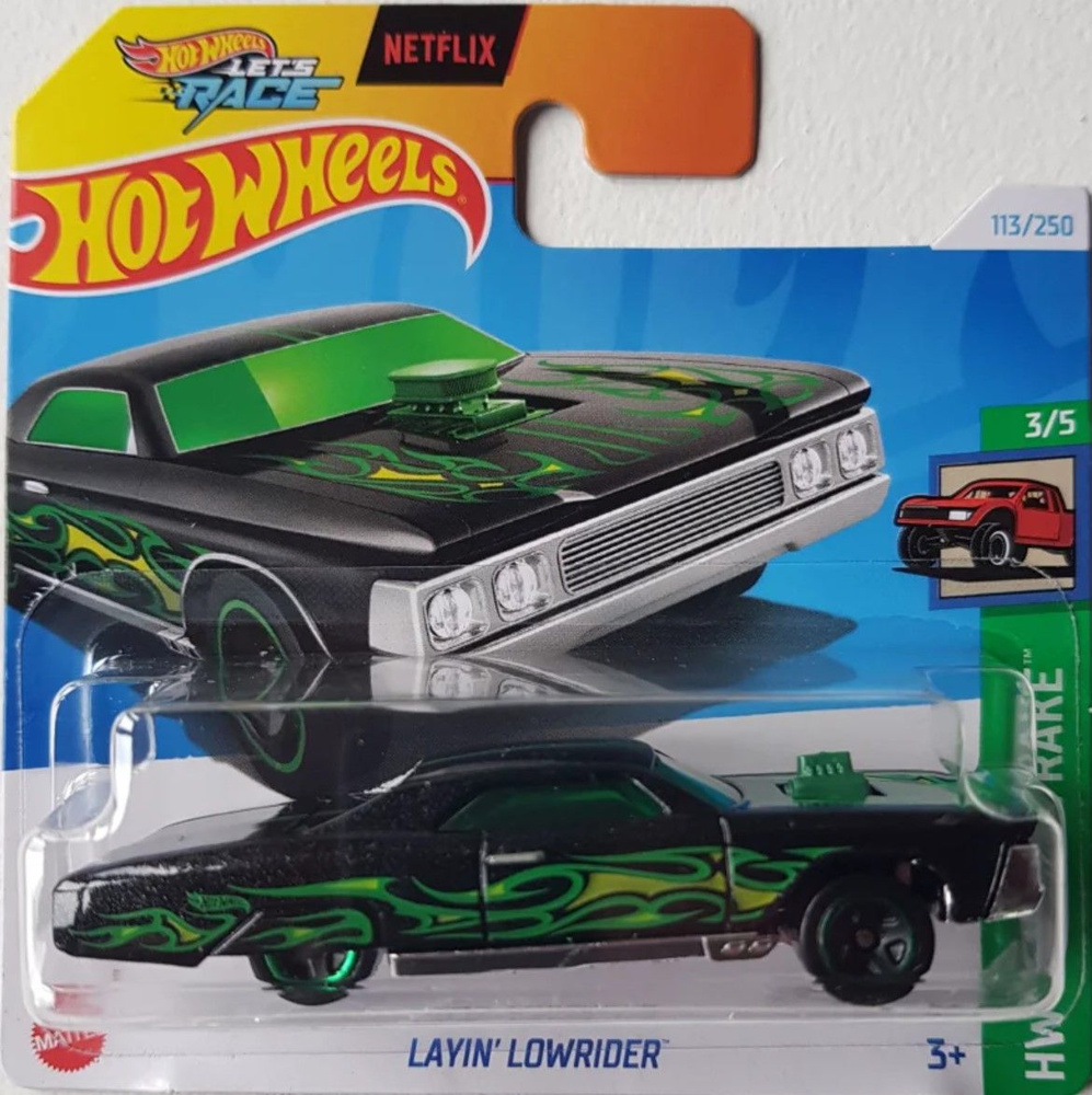 Машинка Хотвилс игрушка коллекционная Hot Wheels Layin' Lowrider 5785_HTB91  #1