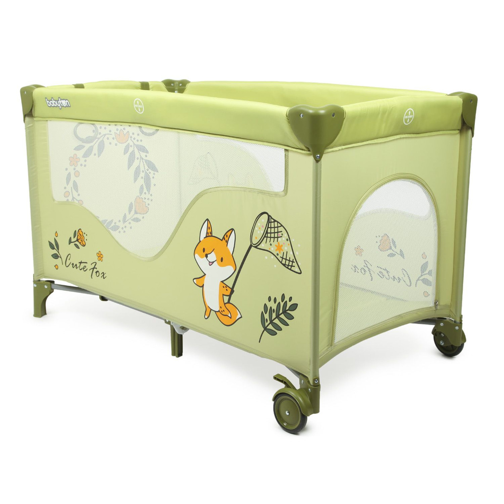 Манеж Babyton Play box Green #1