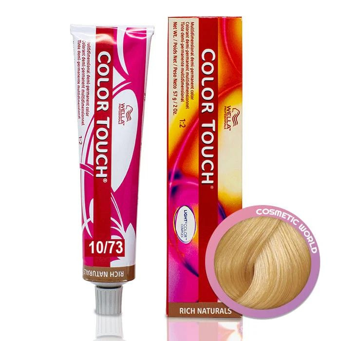 Краска Wella Color Touch 10-73 #1