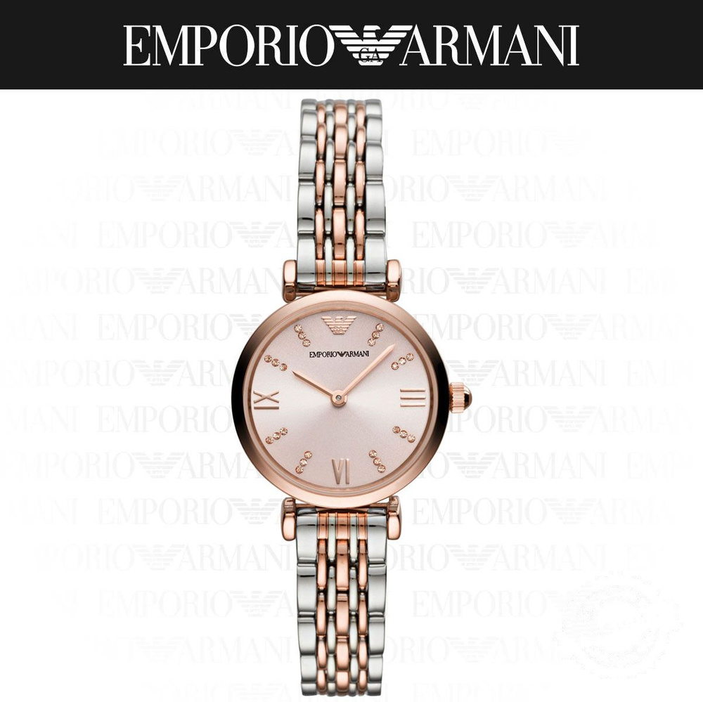 Наручные часы Emporio Armani AR11223. Часы наручные женские кварцевые классические Армани. Со стрелками, #1