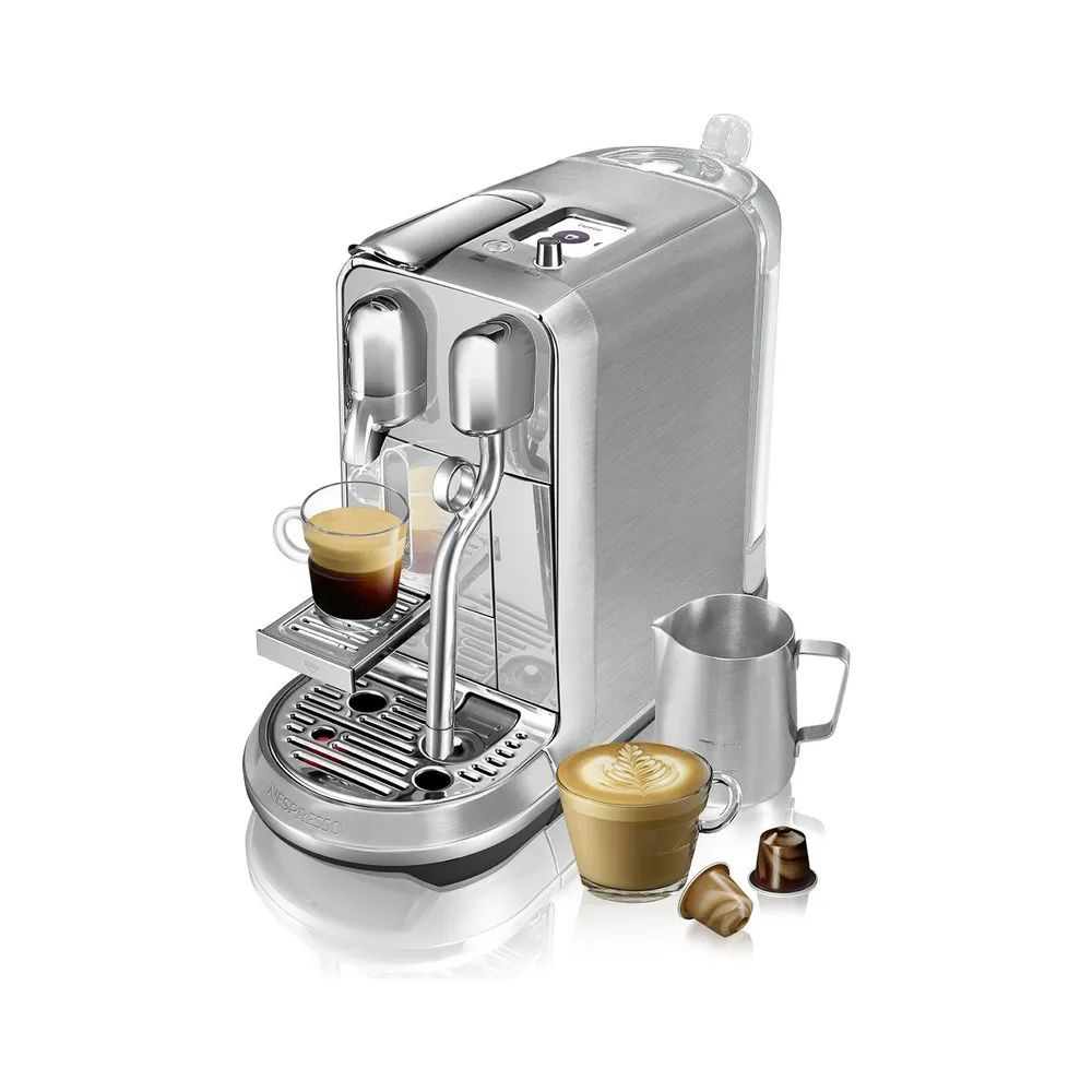 Nespresso Капсульная кофемашина ‎Nespresso Creatista Plus J520, серебристый  #1