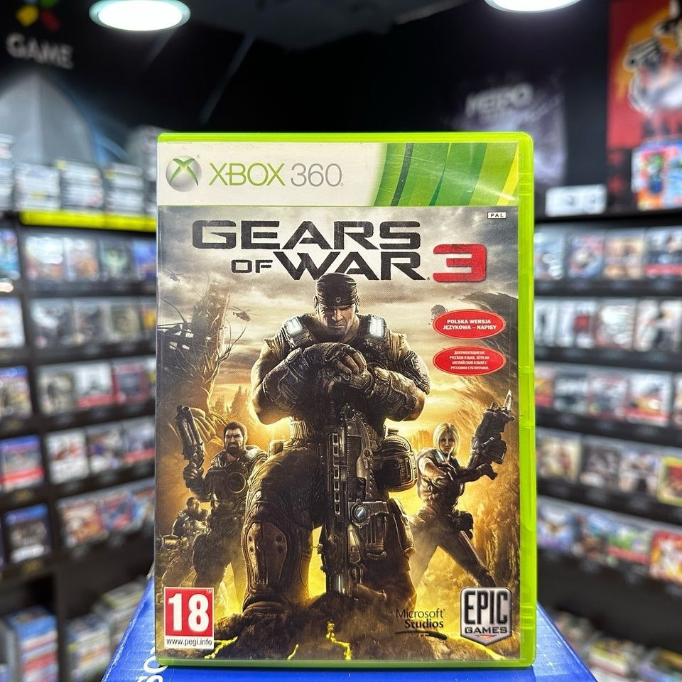 Игра Gears of War 3 (Xbox 360) (Box) #1