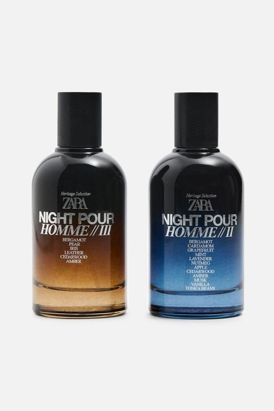 Zara Вода парфюмерная Парфюмерная вода NIGHT POUR HOMME II + NIGHT POUR HOMME III EAU DE PARFUM, 100 #1