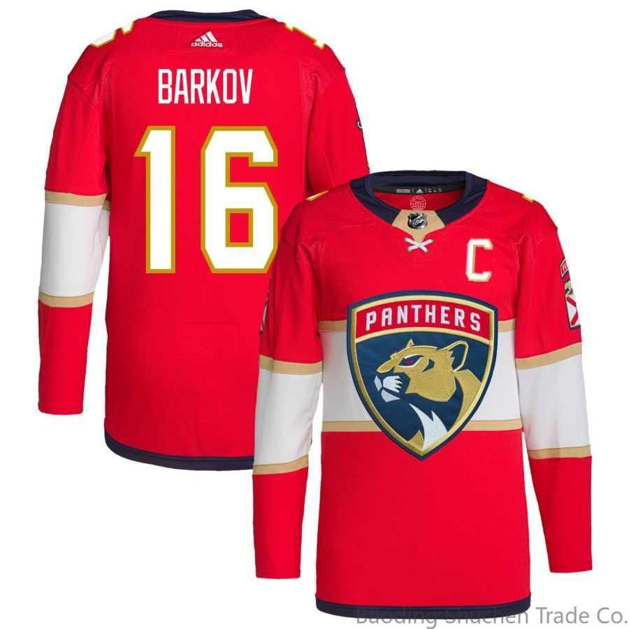 NHL джерси хоккейная Флорида Пантерз Florida Panthers Jersey 16 Aleksander Barkov  #1