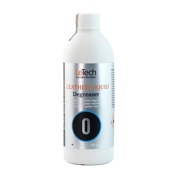 Средство для обезжиривания кожи LeTech Expert Line Leather Liquid Degreaser 010060500 500мл  #1