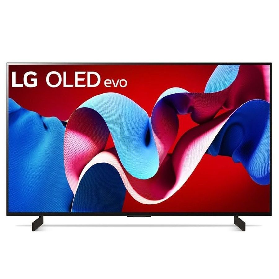 LG Телевизор OLED42C4RLA.ARUB 42" 4K UHD, черный #1