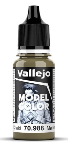 Краска Vallejo серии Model Color - Khaki (17 мл) #1