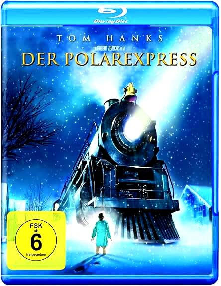 Полярный экспресс. Blu-ray. Мультфильм Роберта Земекиса 2004 года. Мюзикл, фэнтези, комедия, приключения, #1