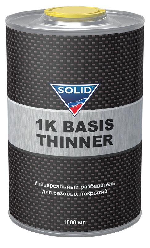 Разбавитель для базовых 1К покрытий SOLID PROFESSIONAL LINE 1K BASIS THINNER (1л)  #1