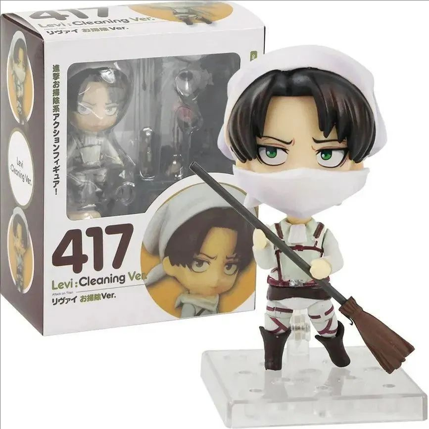 Фигурка Нендороид Атака Титанов Леви Аккерман / Attack on Titan Levi Ackerman 417 (10см)  #1