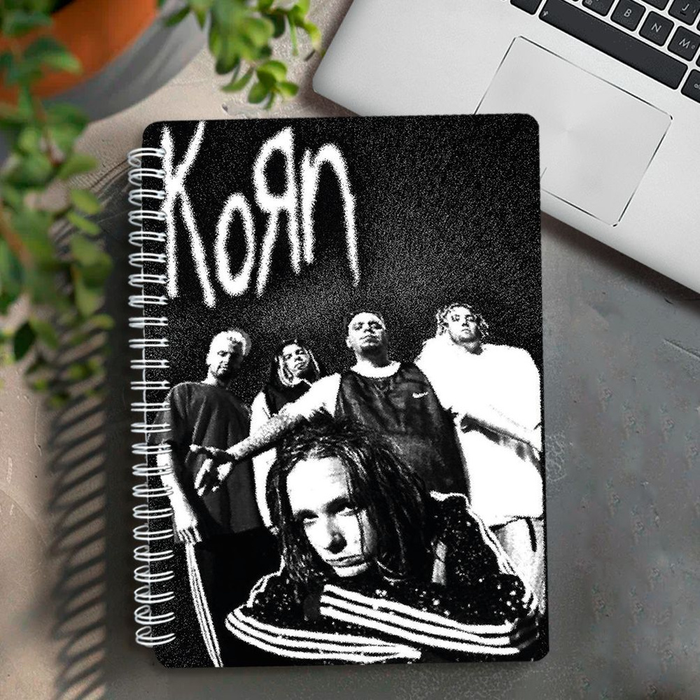 Блокнот для записей в клетку подарочный в твердой обложке А5 Korn  #1