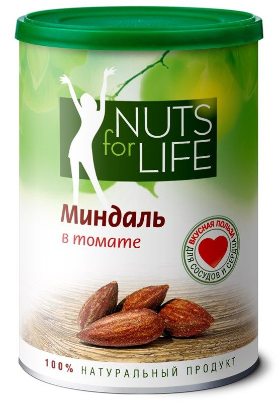 Миндаль Nuts for Life в томате, 200г #1