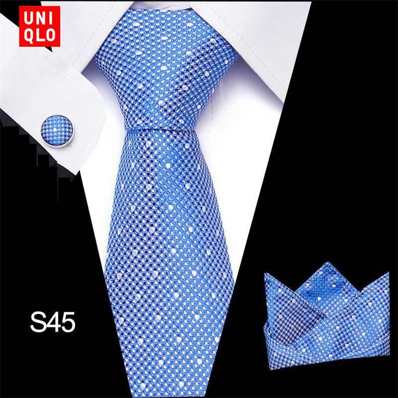 Uniqlo Набор галстук + аксессуар #1