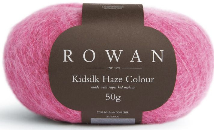 Kidsilk Haze Colour /Кидсилк Хэйз Колор/ пряжа Rowan, Z013000 (007, lily (лилия), розовый)  #1