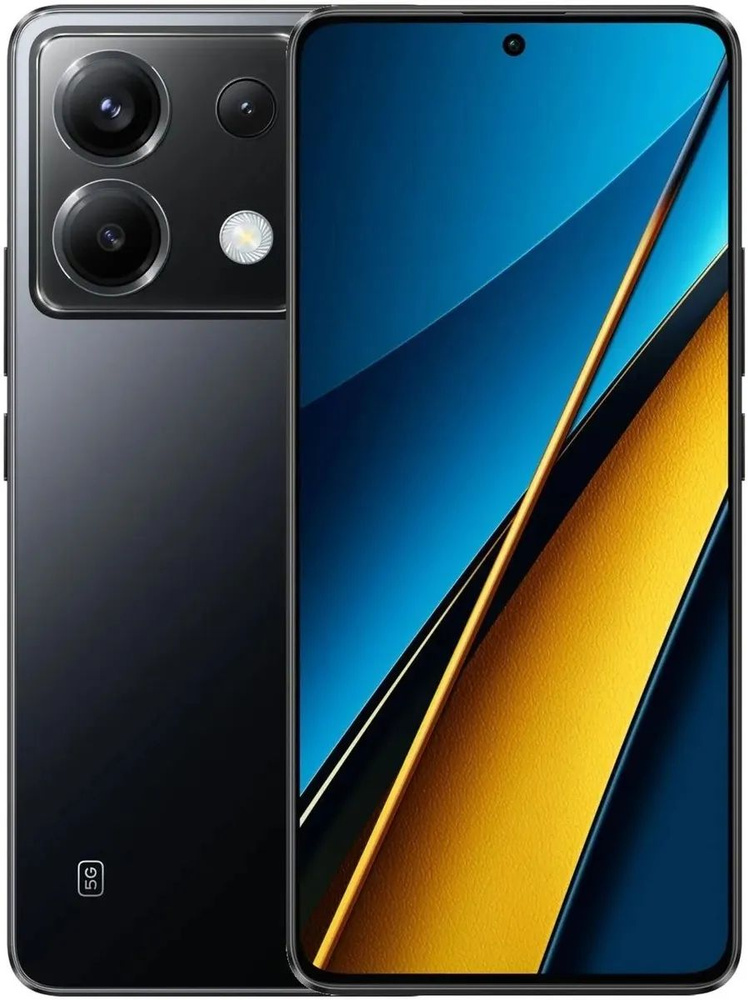 Xiaomi Смартфон POCO X6 5G 8/256GB 256 ГБ, черный #1