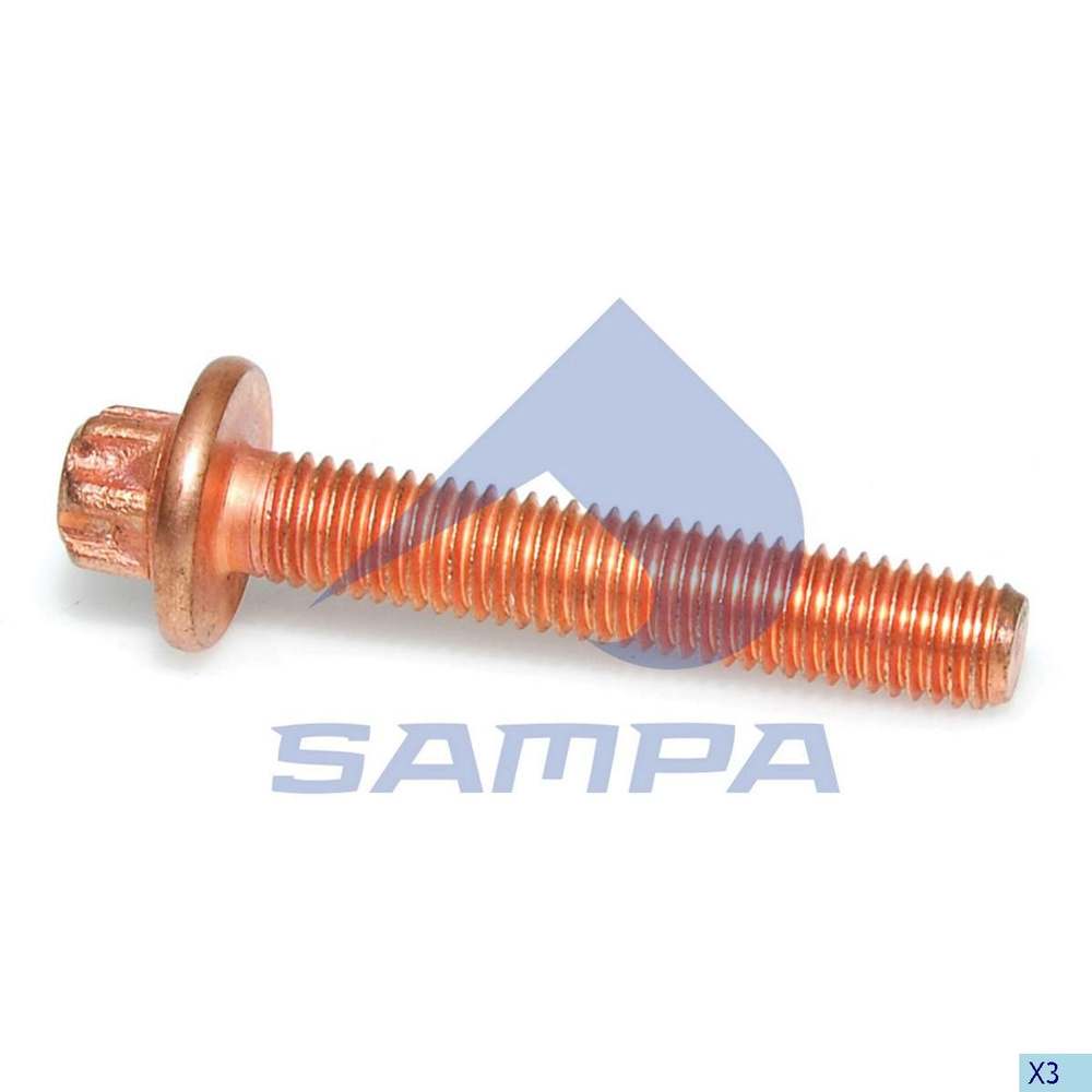 Бoлт выпускного коллектора MAN M10x1,5/55 020.068 #1