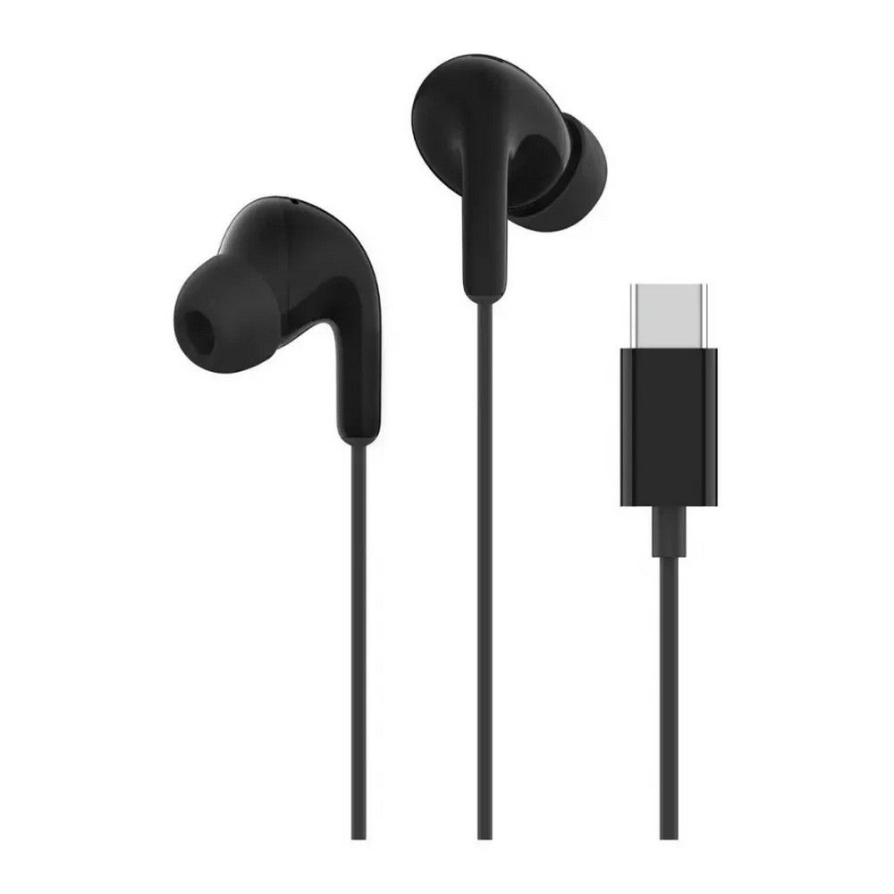 Xiaomi Наушники проводные с микрофоном Xiaomi Type-C Earphones, черный  #1