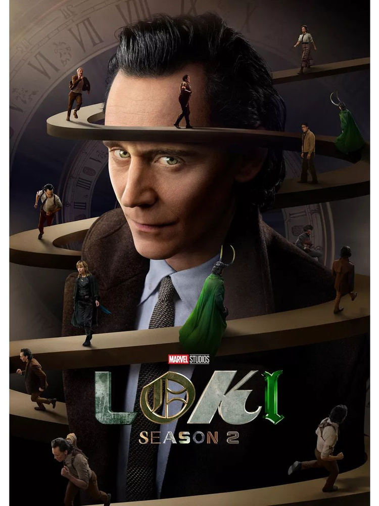 Постер Loki 2 Marvel 30х40 см #1