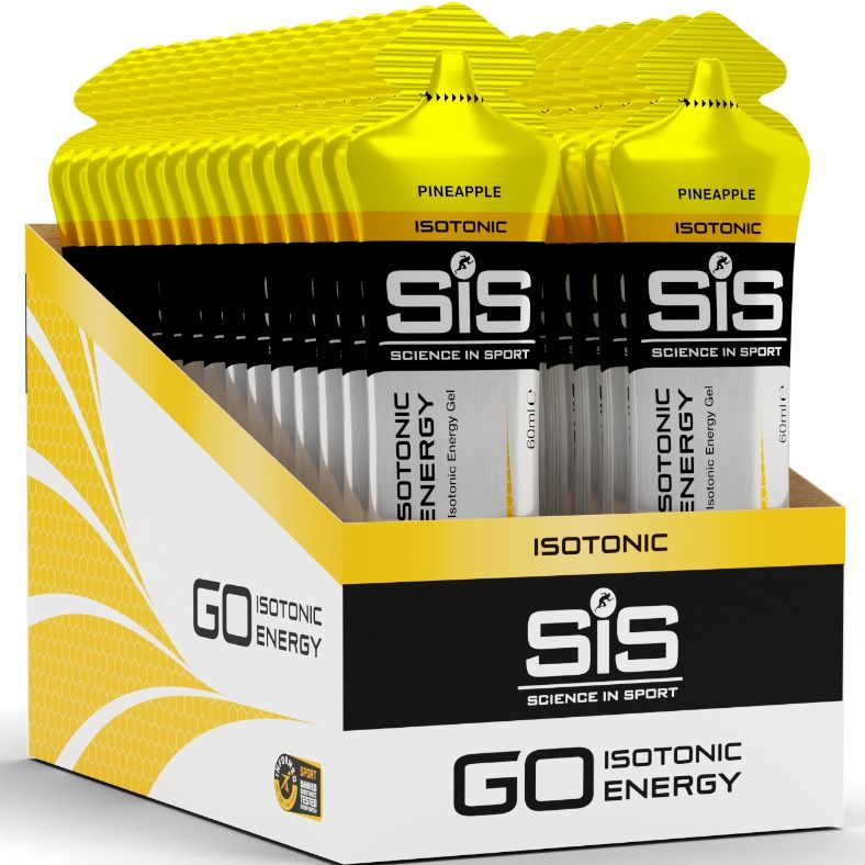 Энергетический гель SCIENCE IN SPORT (SiS) GO Isotonic Energy Gels 30 x 60 мл, Ананас  #1