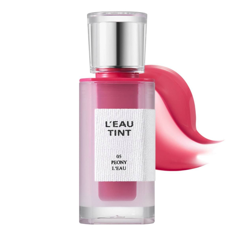 BBIA Тинт для губ с влажным сиянием на водной основе L'eau Tint, 05 Peony  #1