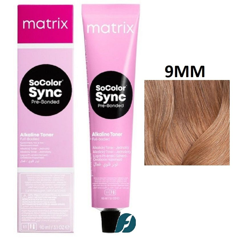 Matrix SoColor Sync 9MM Краситель для волос тон-в тон Oчень светлый блондин мокка мокка, 90 мл  #1