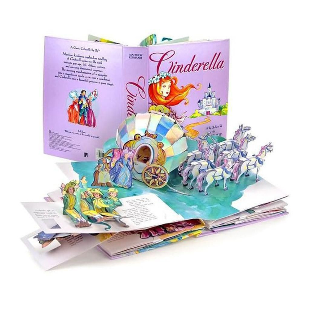 Cinderella: Pop-Up Book - Золушка. Книга-панорама подарк #1