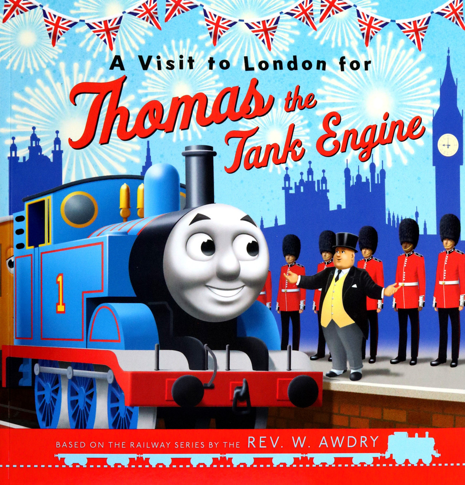 A Visit to London for Thomas the Tank Engine / Книга на Английском | Randall Ronne #1