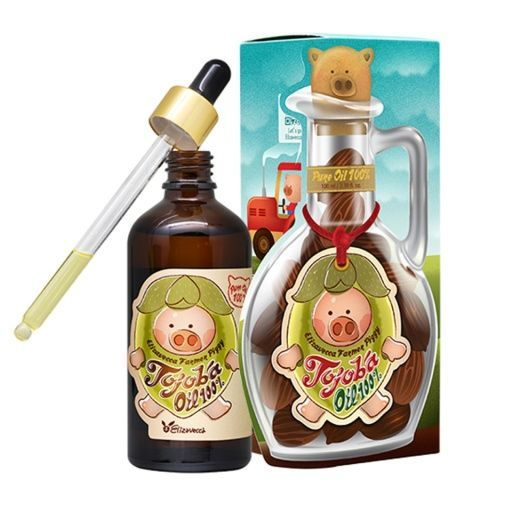 Elizavecca Масло для лица, тела и волос Farmer Piggy Jojoba Oil, с жожоба, 100 мл  #1