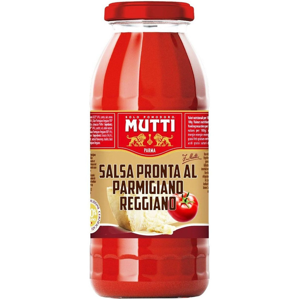 Соус Mutti Parmigiano Reggiano томатный с сыром 400 г #1