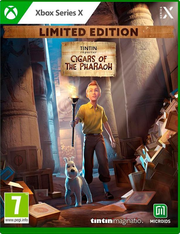 Игра Tintin Reporter: Cigars of the Pharaoh - Limited Edition (Xbox Series, Русские субтитры)  #1