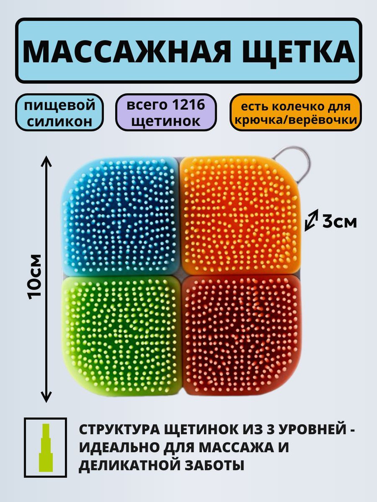 Щетка для тела массажная #1