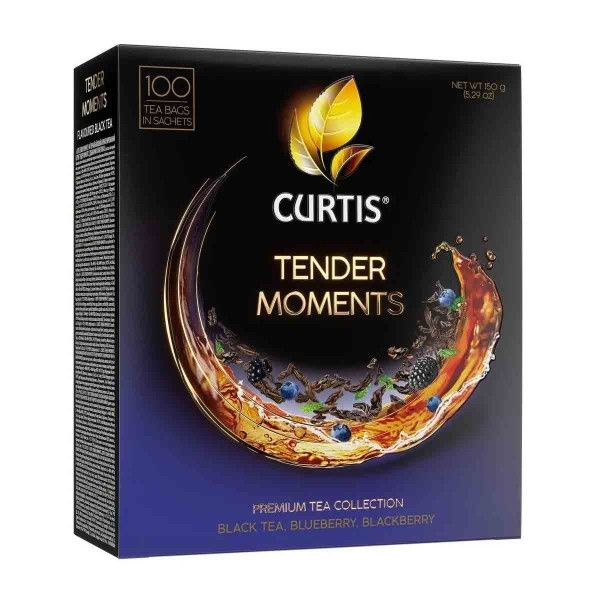 Чай черный Curtis Tender Moments 100пак - 3 шт. #1