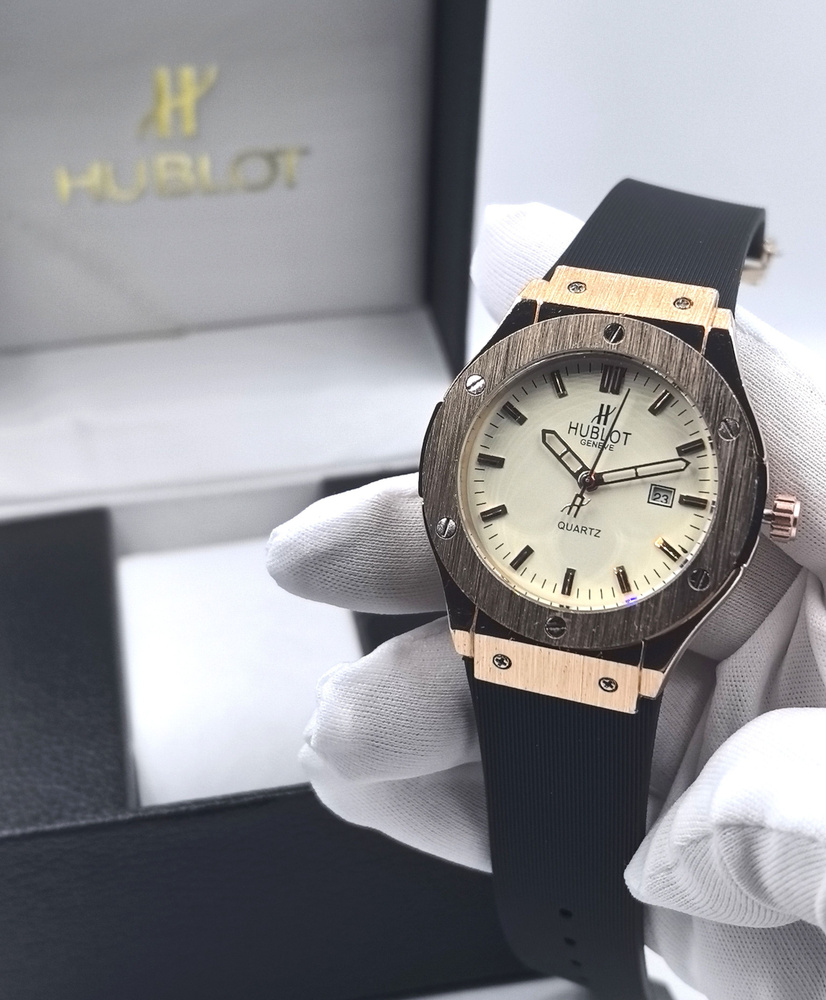 Hublot Наручные часы металлические с датой Премиум #1