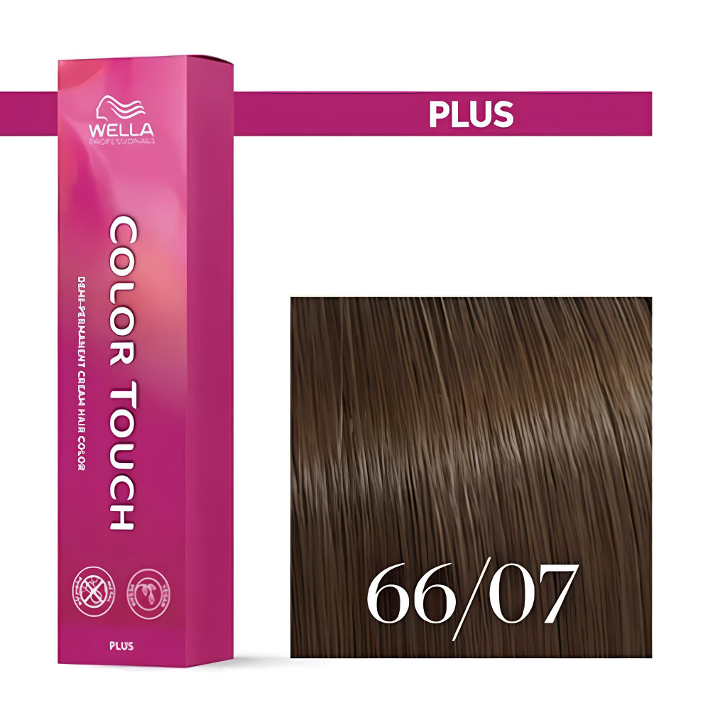 Профессиональная оттеночная краска для волос Wella Professionals Color Touch 66/07 кипарис  #1