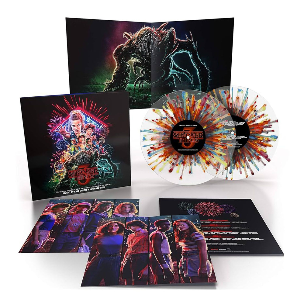 Виниловая пластинка Kyle Dixon & Michael Stein - Stranger Things 3 2 x Vinyl, LP, Firework Splatter  #1