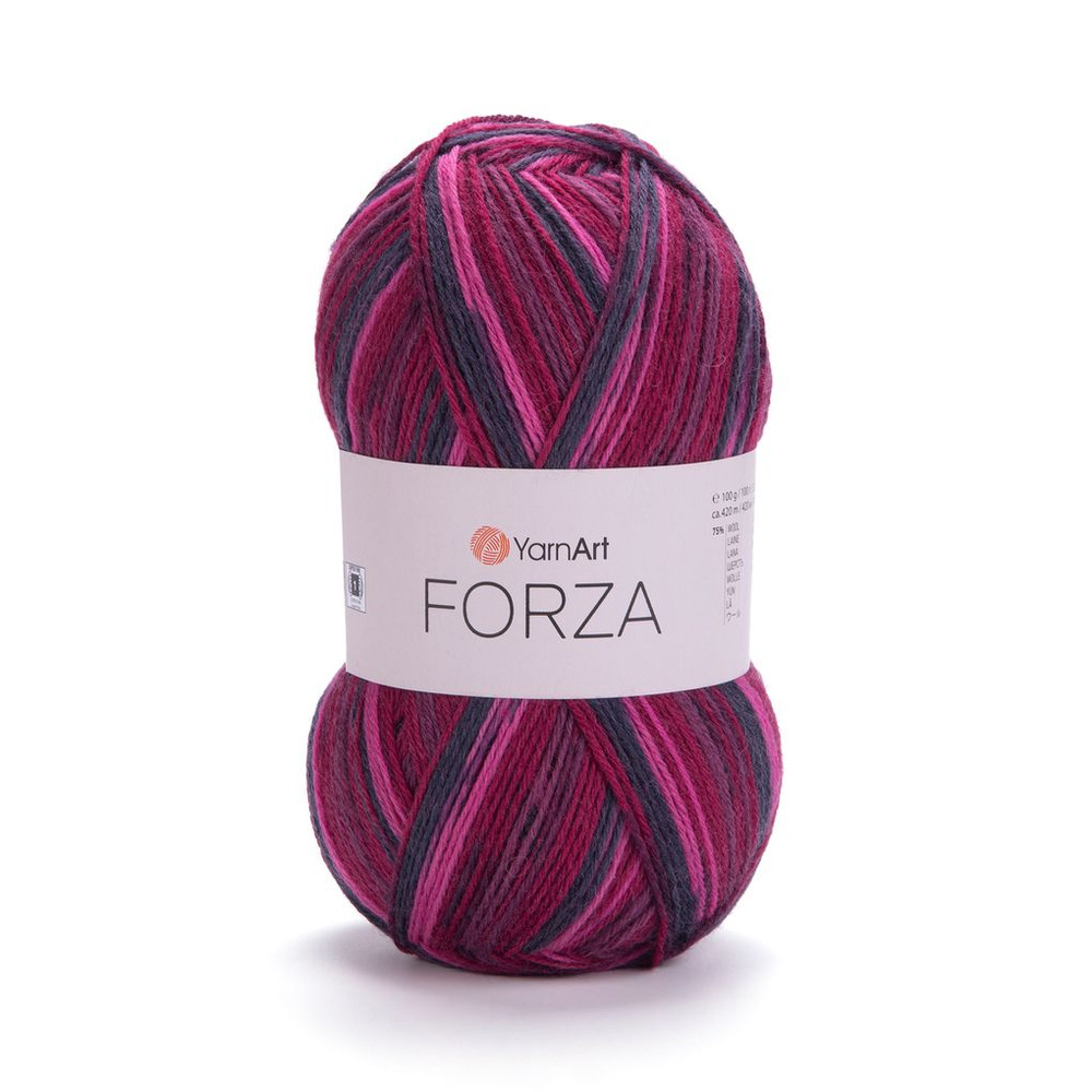 Пряжа Forza YarnArt - 1 моток (100 гр, 420 м), цвет 2508 #1