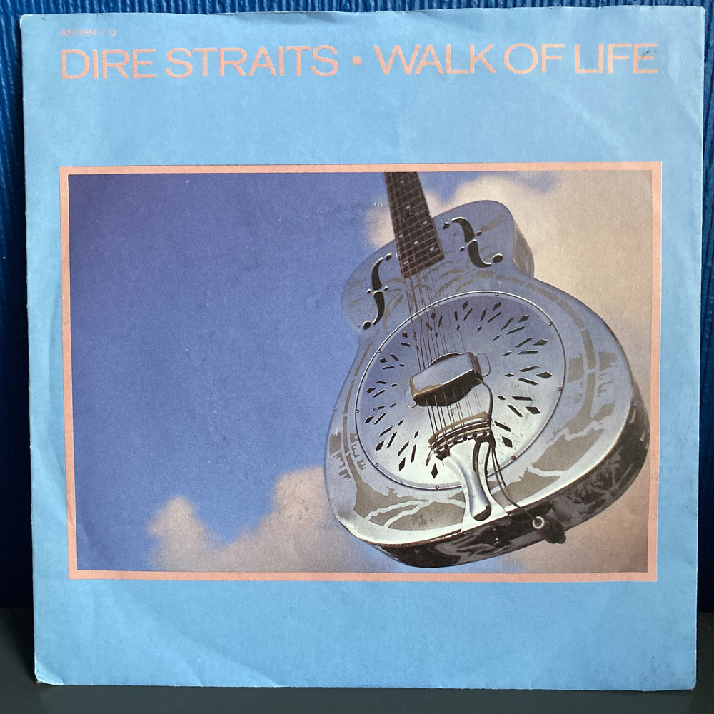 Dire Straits. Walk Of Life (EX+) 1985 Сингл Винил #1