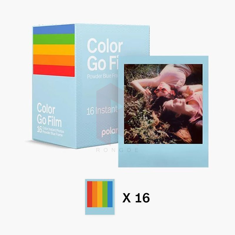 Кассета для полароида Polaroid Color GO Film Powder Blue Frame,16 кадров (только для фотоаппаратов Polaroid #1