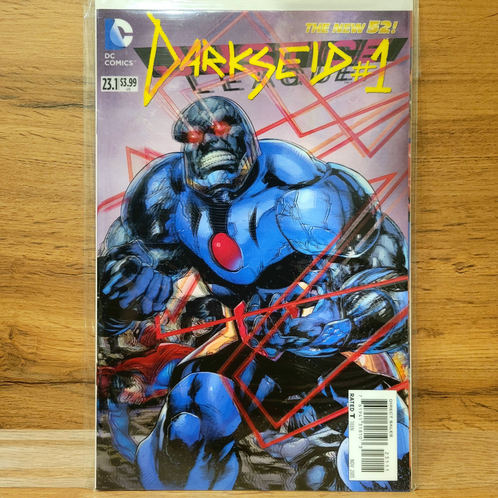 Ретро Комикс Justice League #23.1: Darkseid #1. Nov-13. The New 52! DC Comics | Stan #1