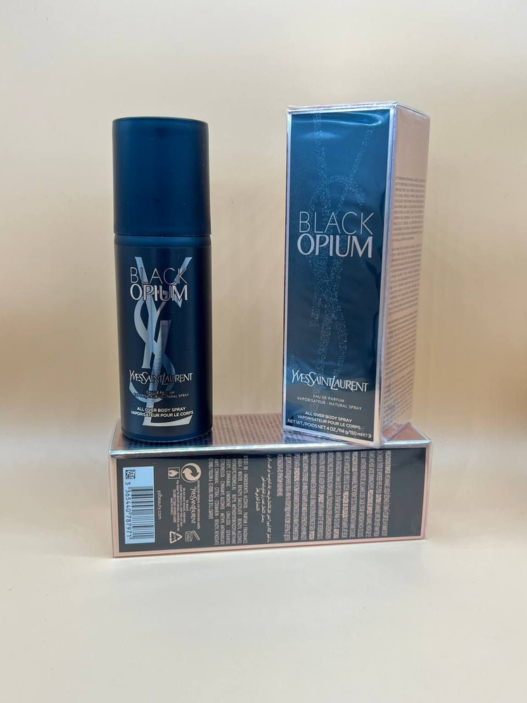 Дезодорант парфюмированный Black Opium 150 мл #1