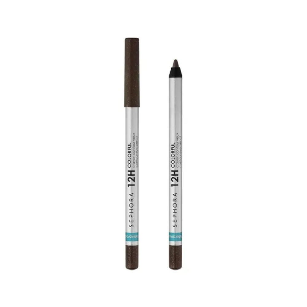 12h Wear Contour Eye Pencil Водостойкий карандаш для век 12ч с блестками  #1