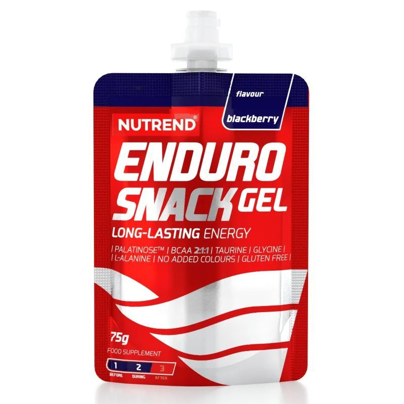 Nutrend EnduroSnack Изотоник для бега Ежевика 75 г #1