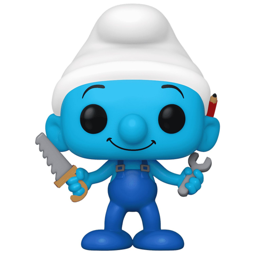 Фигурка Funko POP! TV Smurfs Handy Smurf/ Фанко ПОП по мотивам франшизы "Смурфики"  #1