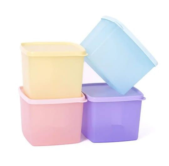 Контейнеры "Кубикс" 1 л, Tupperware 4 шт #1