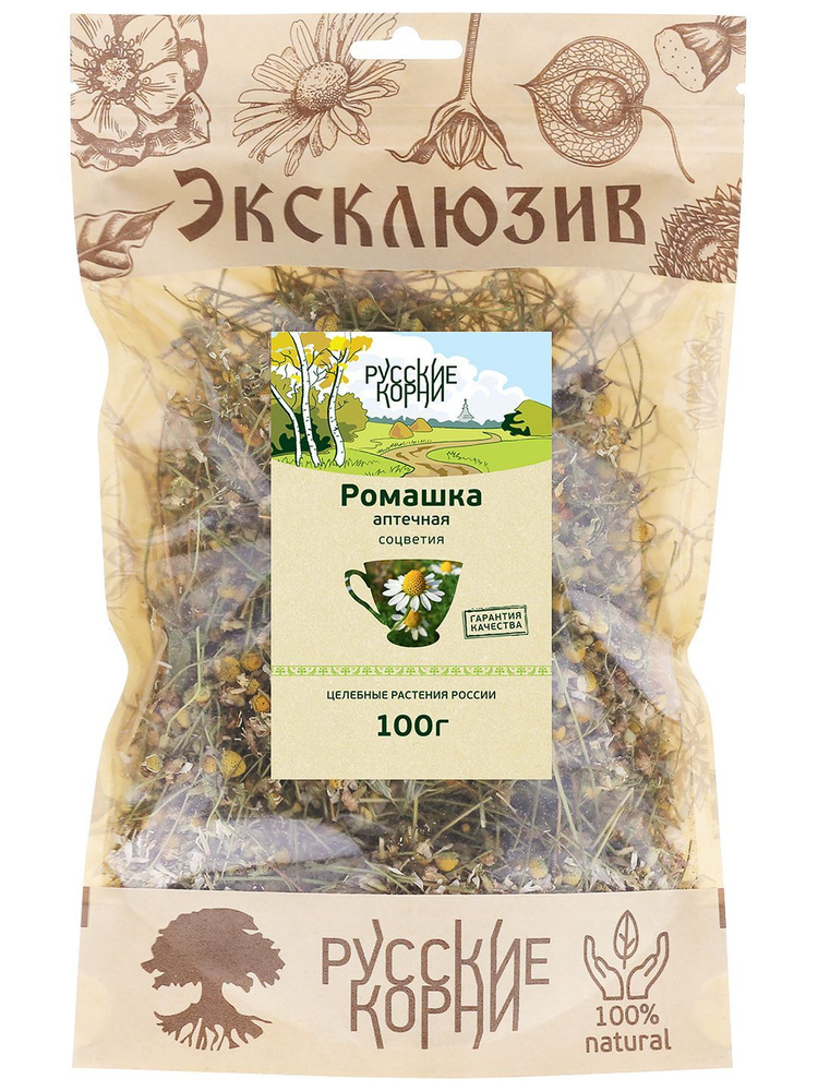 Ромашка аптечная Русские корни 100 г #1