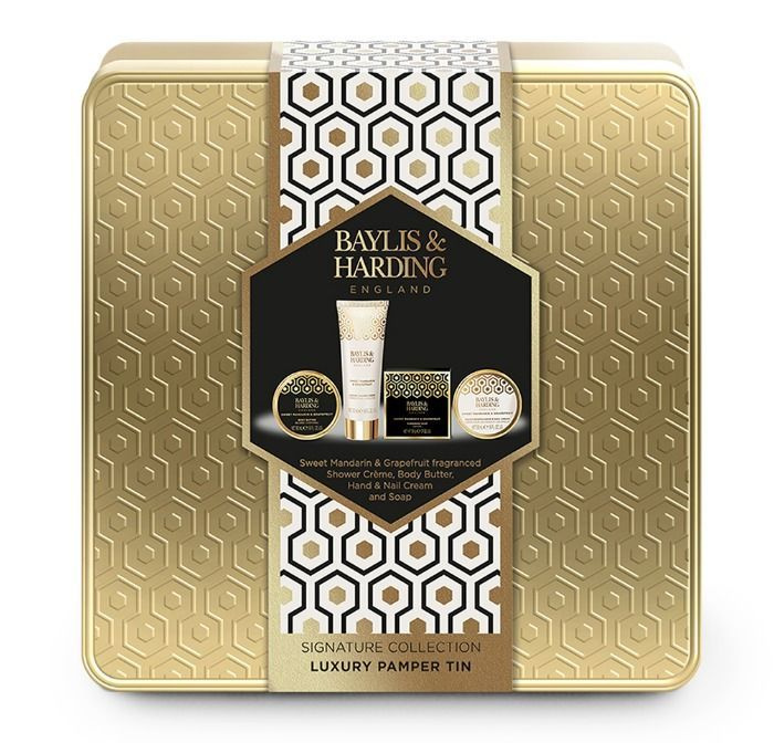 Подарочный набор Baylis & Harding Luxury Pamper Tin сладкий мандарин и грейпфрут для ухода за телом и #1