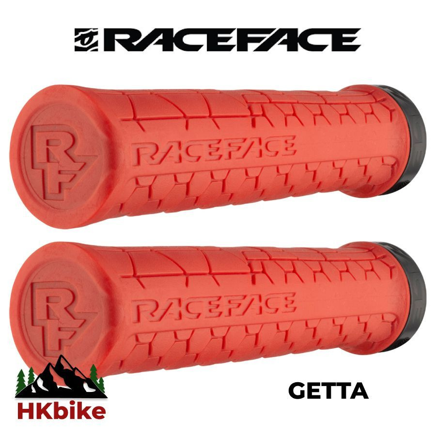 Ручки руля велосипеда / грипсы Race Face Getta Grips 33 мм Red/Black #1