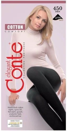 Колготки Cotton Comfort, 450 ден, 1 шт #1