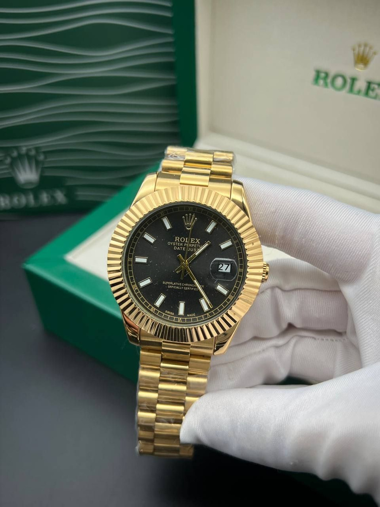 Наручные кварцевые часы ROLEX #1