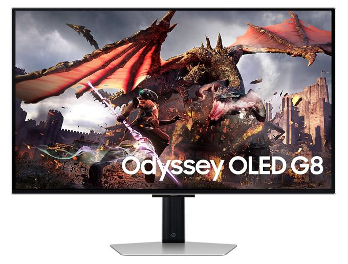 Samsung Монитор 32 SAMSUNG Odyssey OLED G8 LS32DG800SIXCI OLED 4K 240Hz 0,03мс 250кд/м2 2xHDMI 1xDP 2xUSB #1